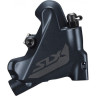Калипер задний SHIMANO SLX M7110 гидравлический, flat mount, с болтами, полимерные колодки IBRM7110RDRX